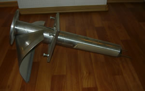 Формующее устройство с тубусом 235 мм для РТ-УМ 21 (формирователь пакета, формующая труба)